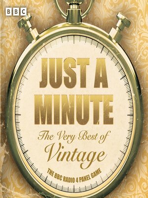 cover image of Just a Minute--The Very Best of Vintage